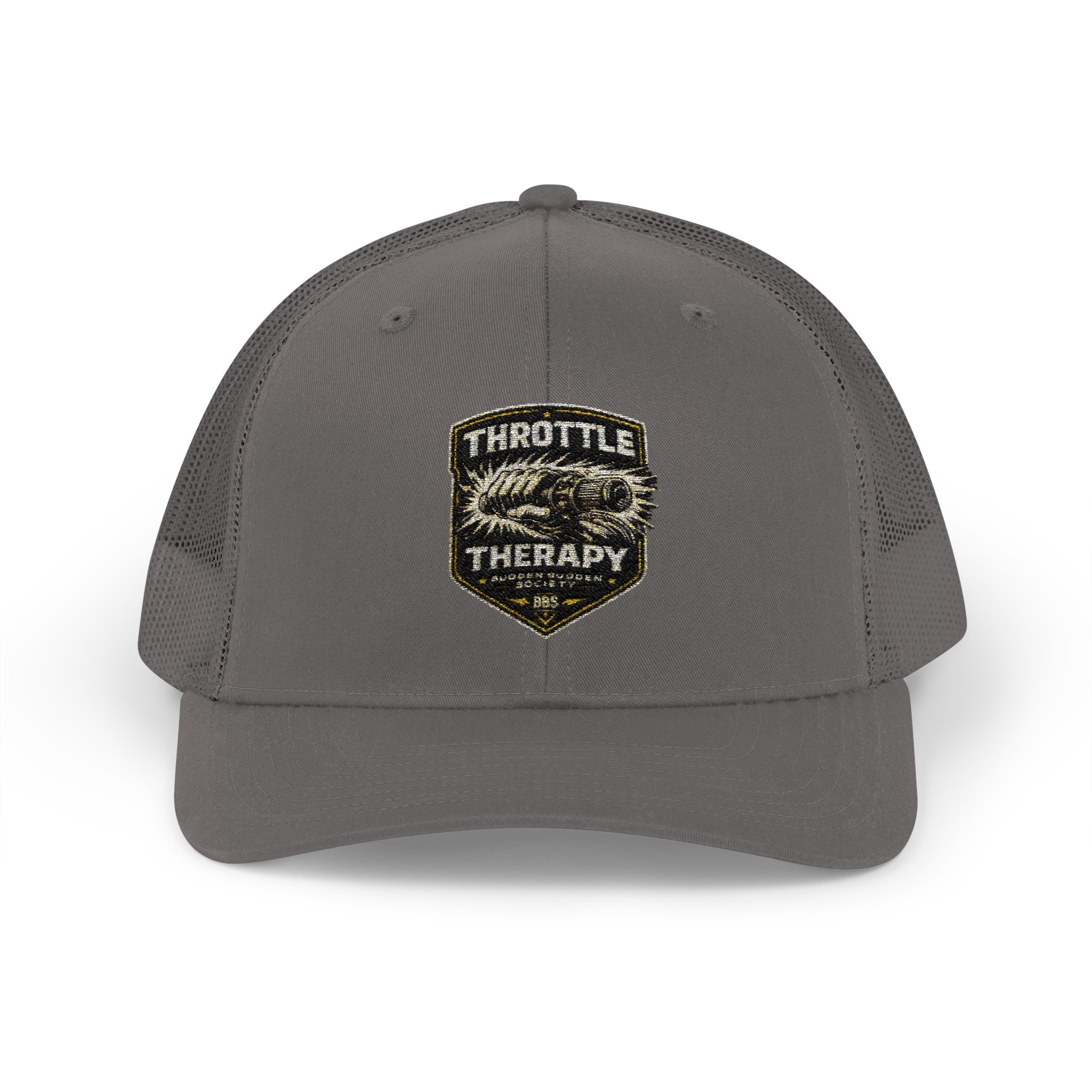 Trucker Cap — Throttle Therapy Embroidered Patch Snapback