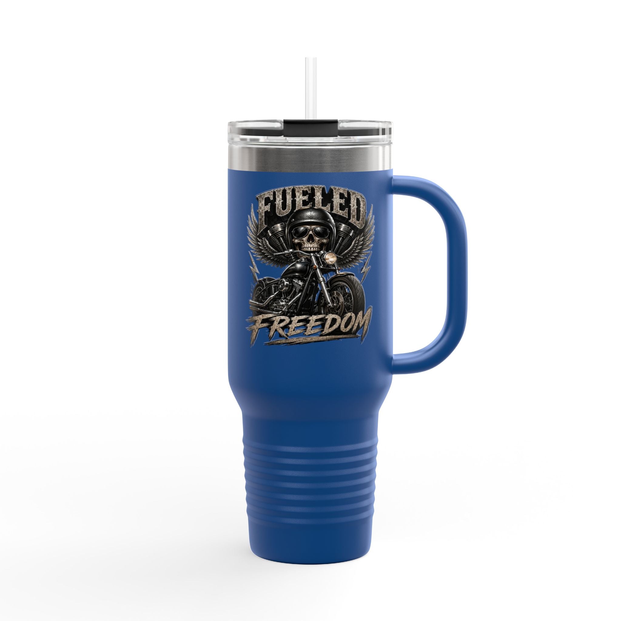 Fueled Freedom 40oz Insulated Travel Mug