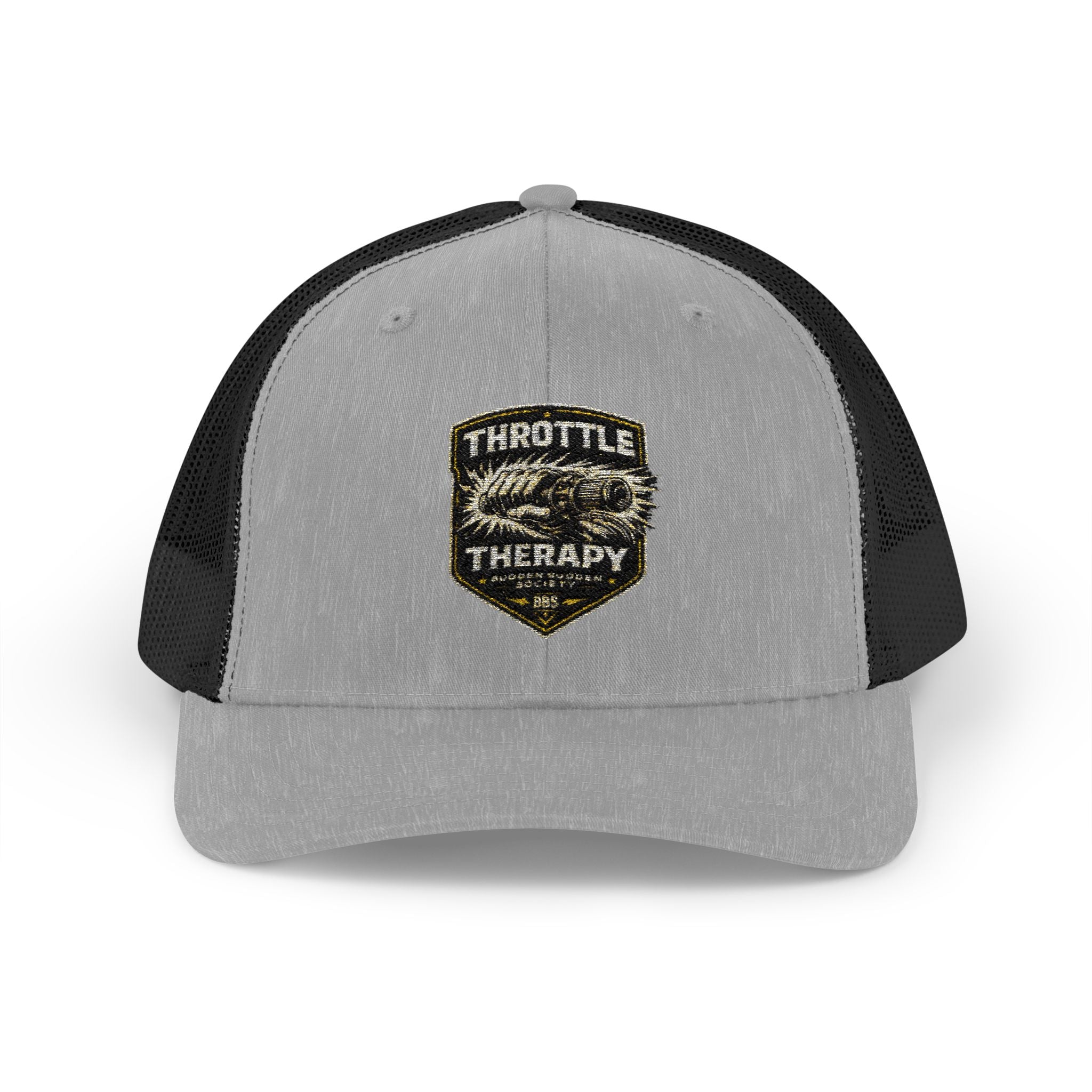 Trucker Cap — Throttle Therapy Embroidered Patch Snapback