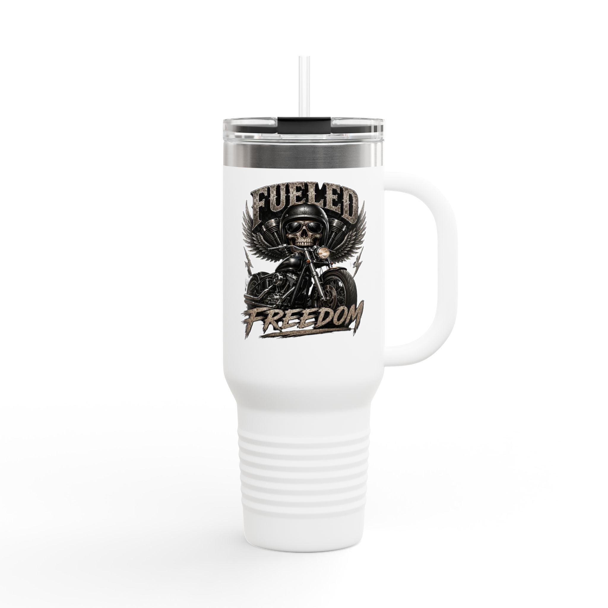 Fueled Freedom 40oz Insulated Travel Mug
