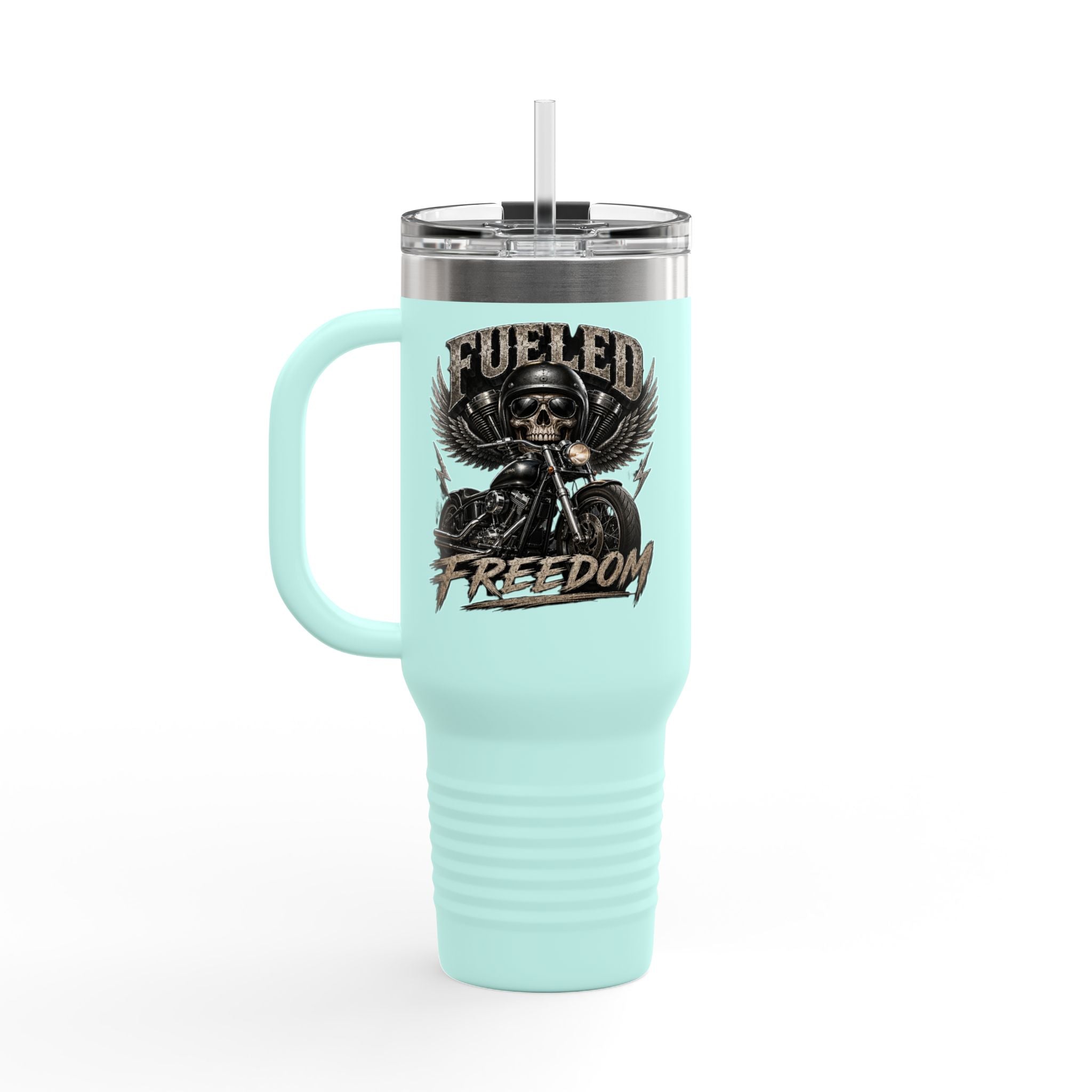 Fueled Freedom 40oz Insulated Travel Mug