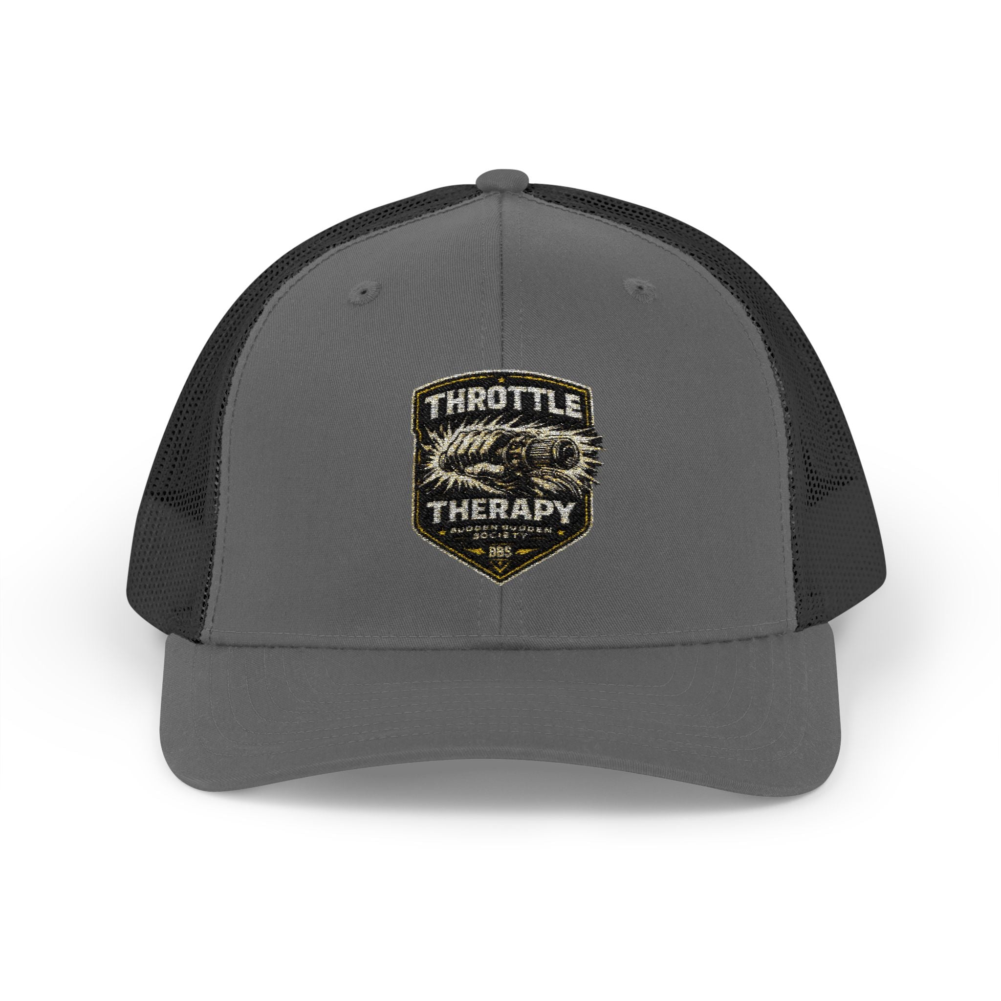 Trucker Cap — Throttle Therapy Embroidered Patch Snapback