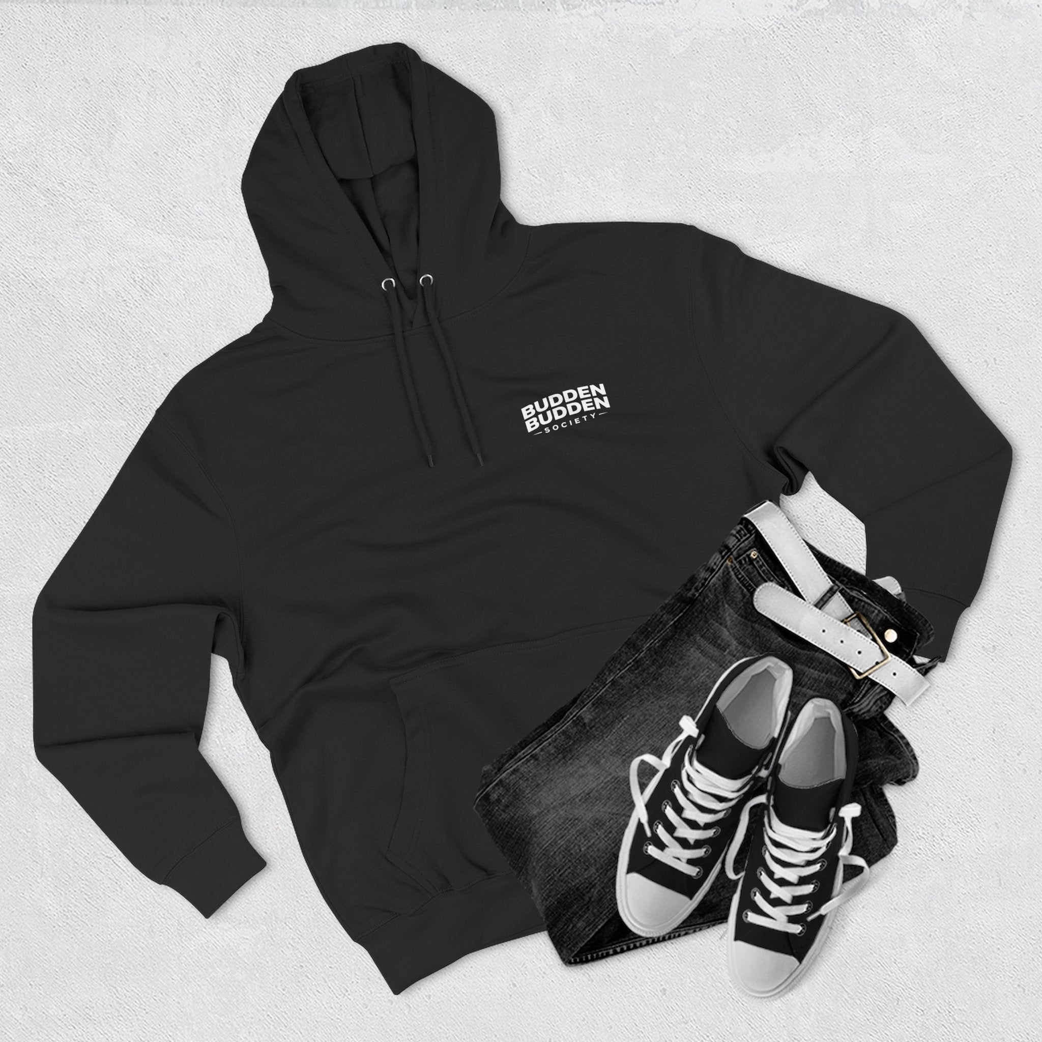 Fueled Freedom Hoodie — Motorcycle Skull Biker Pullover