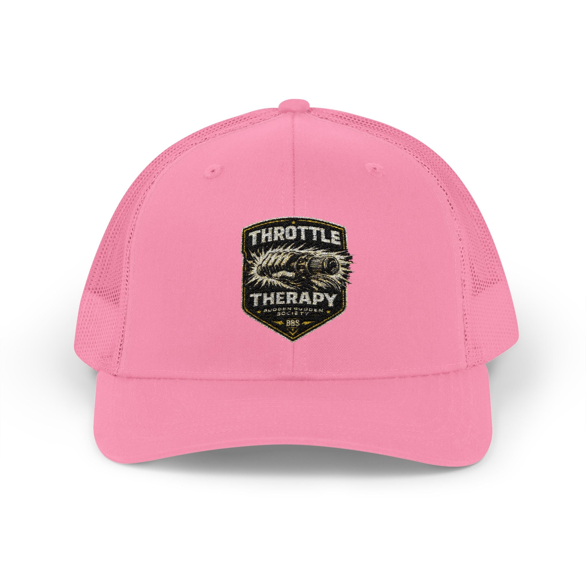 Trucker Cap — Throttle Therapy Embroidered Patch Snapback