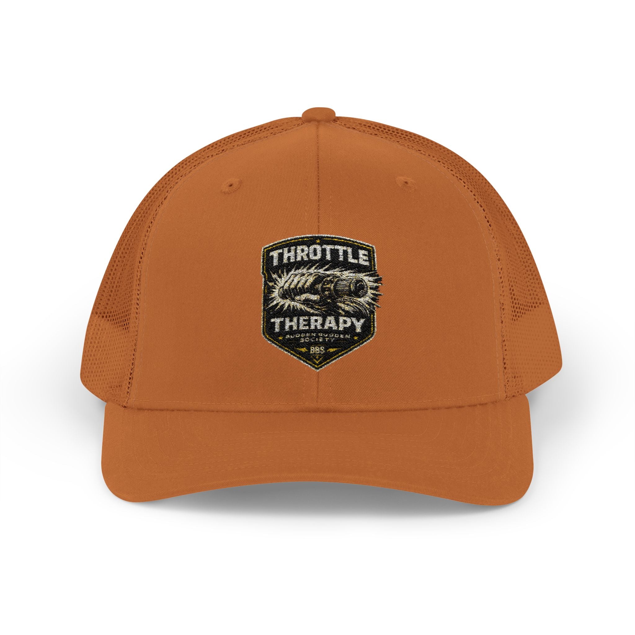 Trucker Cap — Throttle Therapy Embroidered Patch Snapback