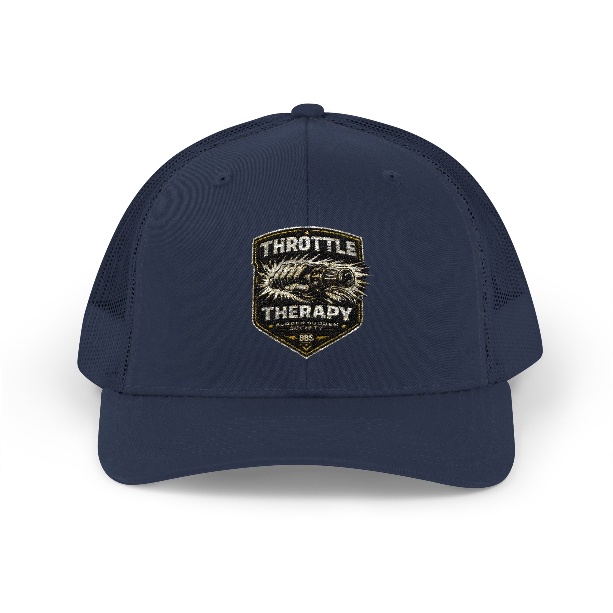 Trucker Cap — Throttle Therapy Embroidered Patch Snapback