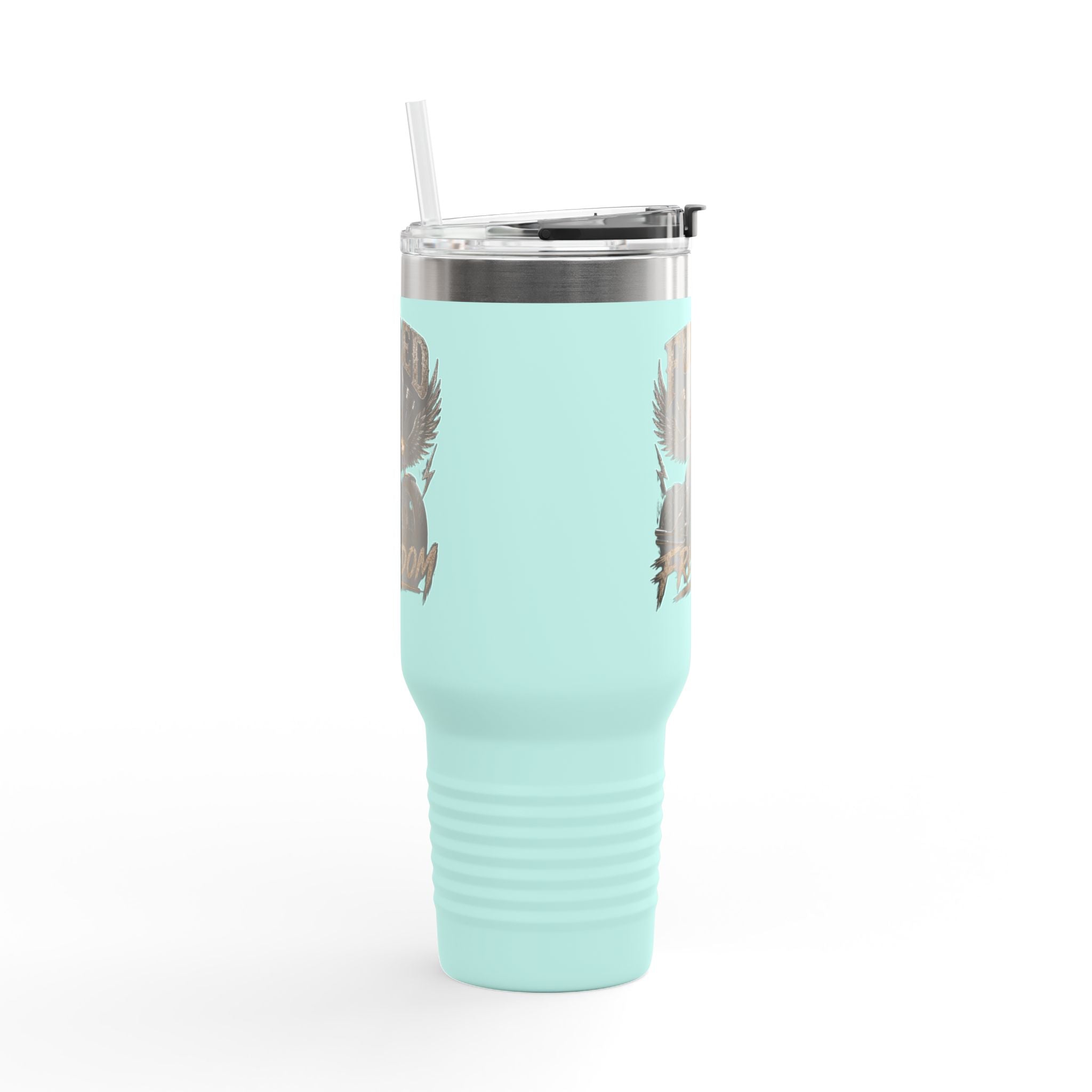 Fueled Freedom 40oz Insulated Travel Mug