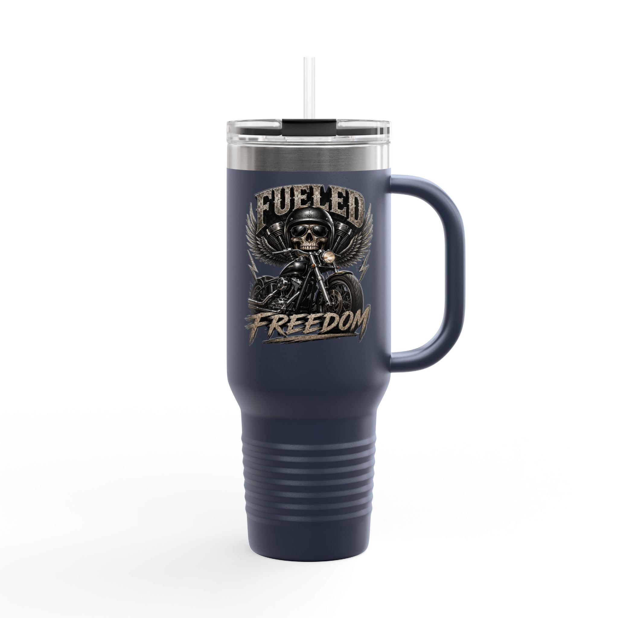 Fueled Freedom 40oz Insulated Travel Mug
