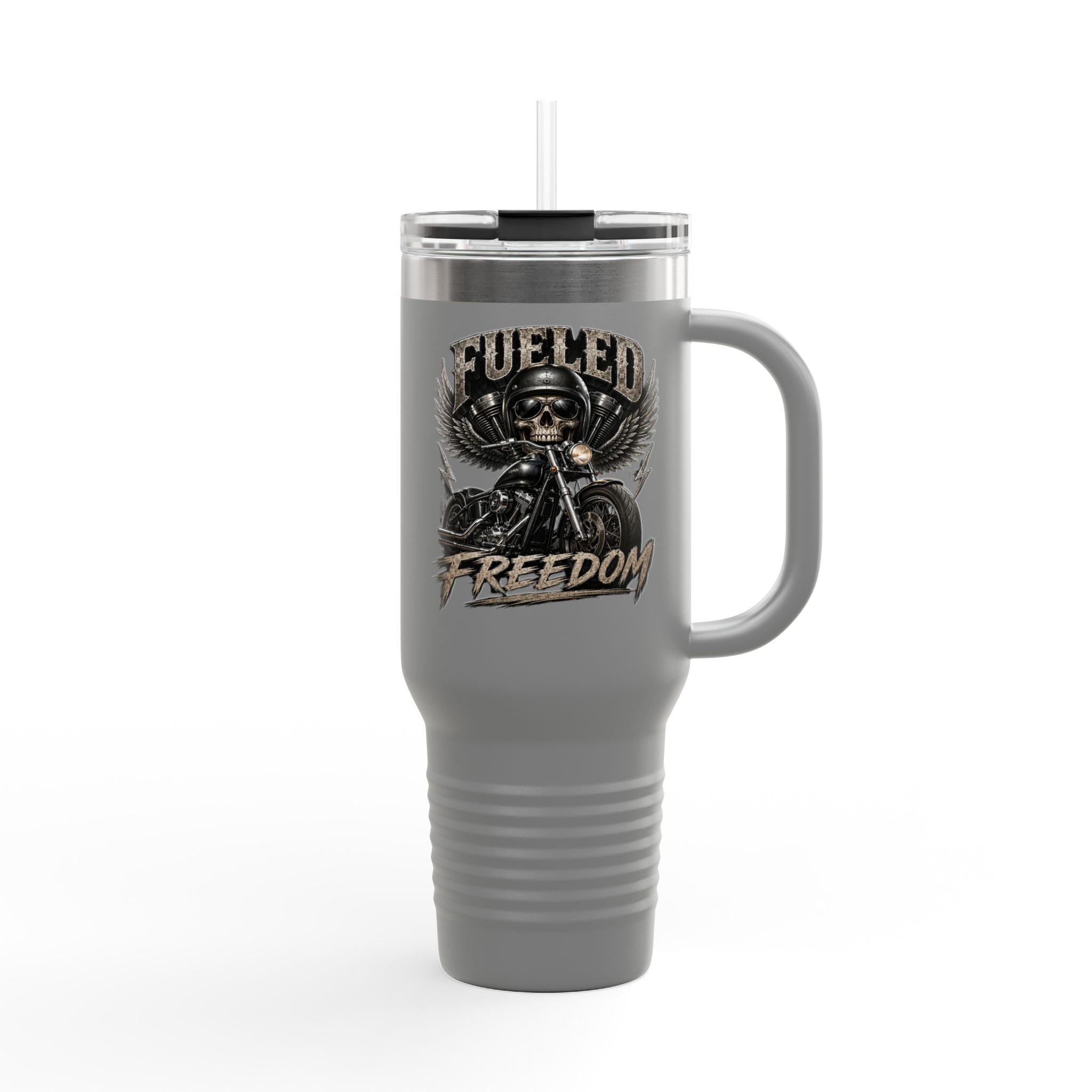 Fueled Freedom 40oz Insulated Travel Mug