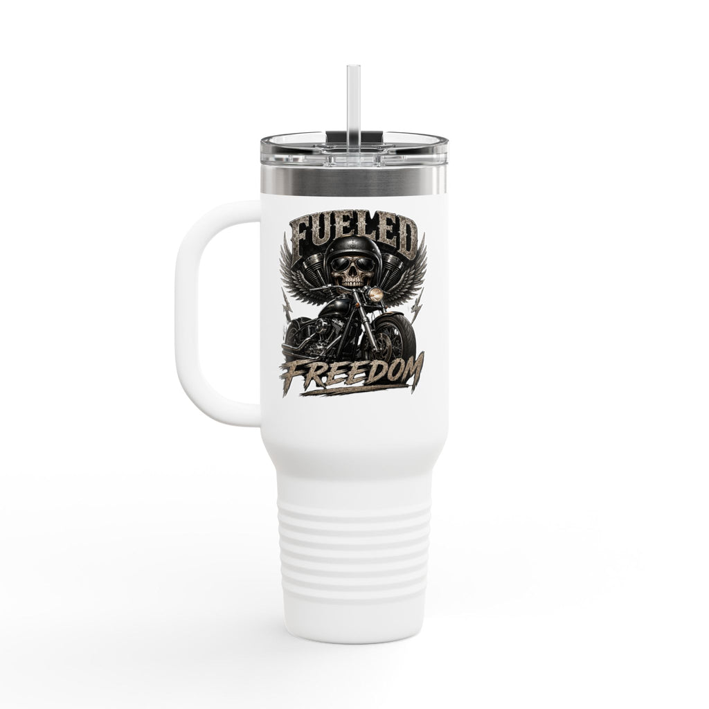 Fueled Freedom 40oz Insulated Travel Mug