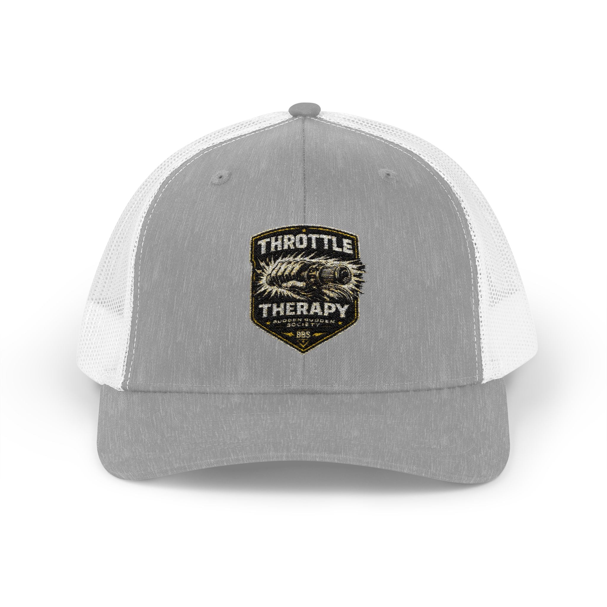Trucker Cap — Throttle Therapy Embroidered Patch Snapback