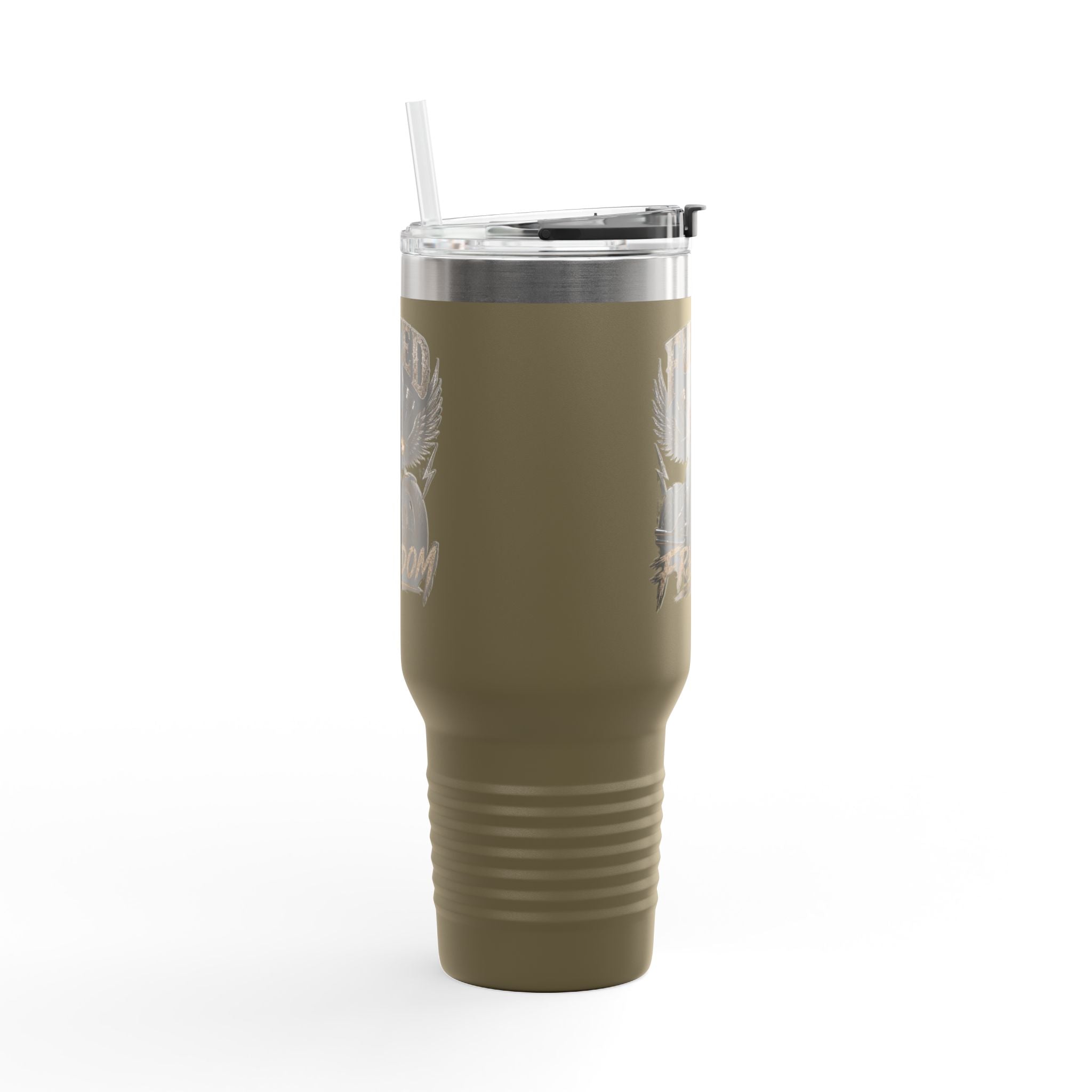 Fueled Freedom 40oz Insulated Travel Mug
