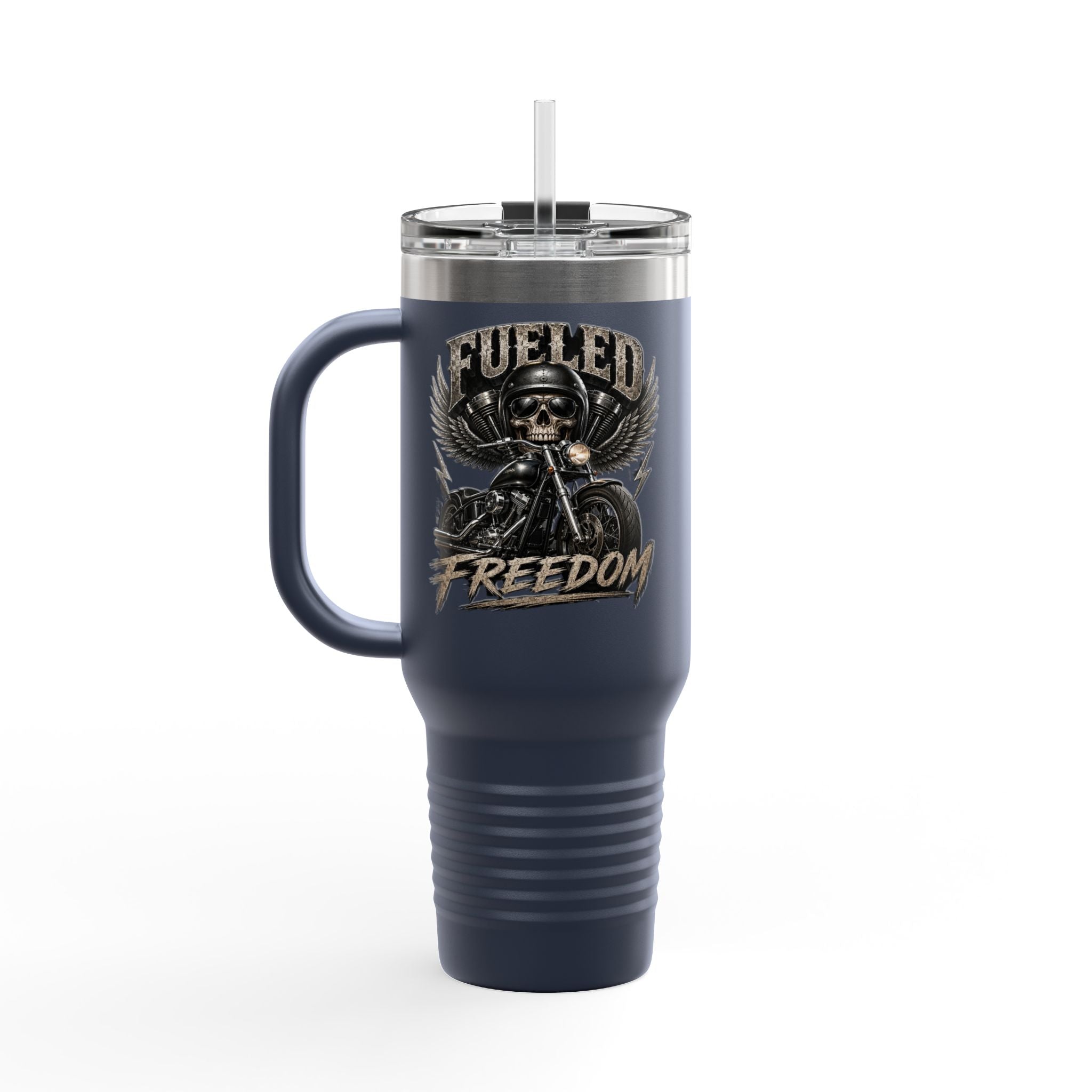 Fueled Freedom 40oz Insulated Travel Mug