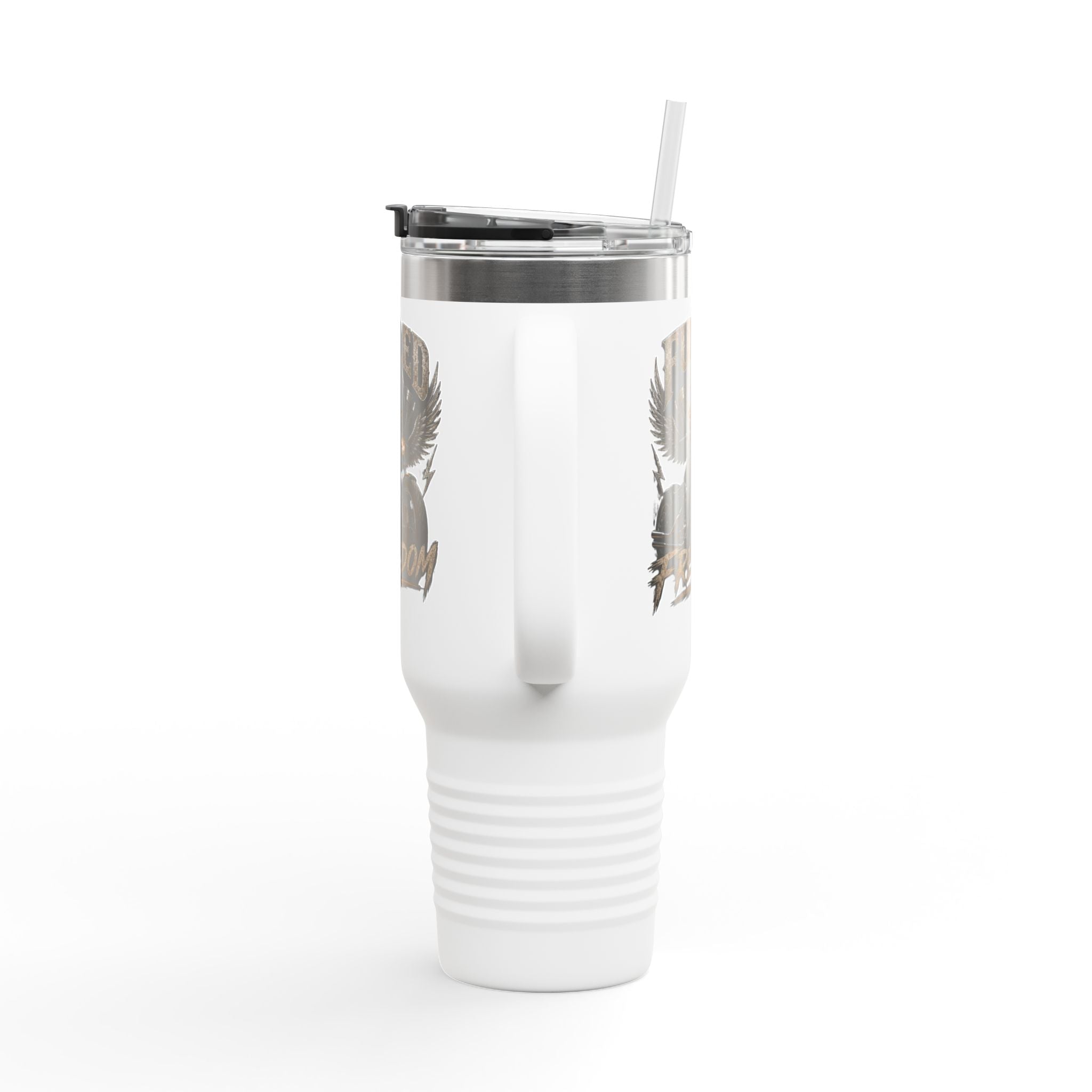 Fueled Freedom 40oz Insulated Travel Mug