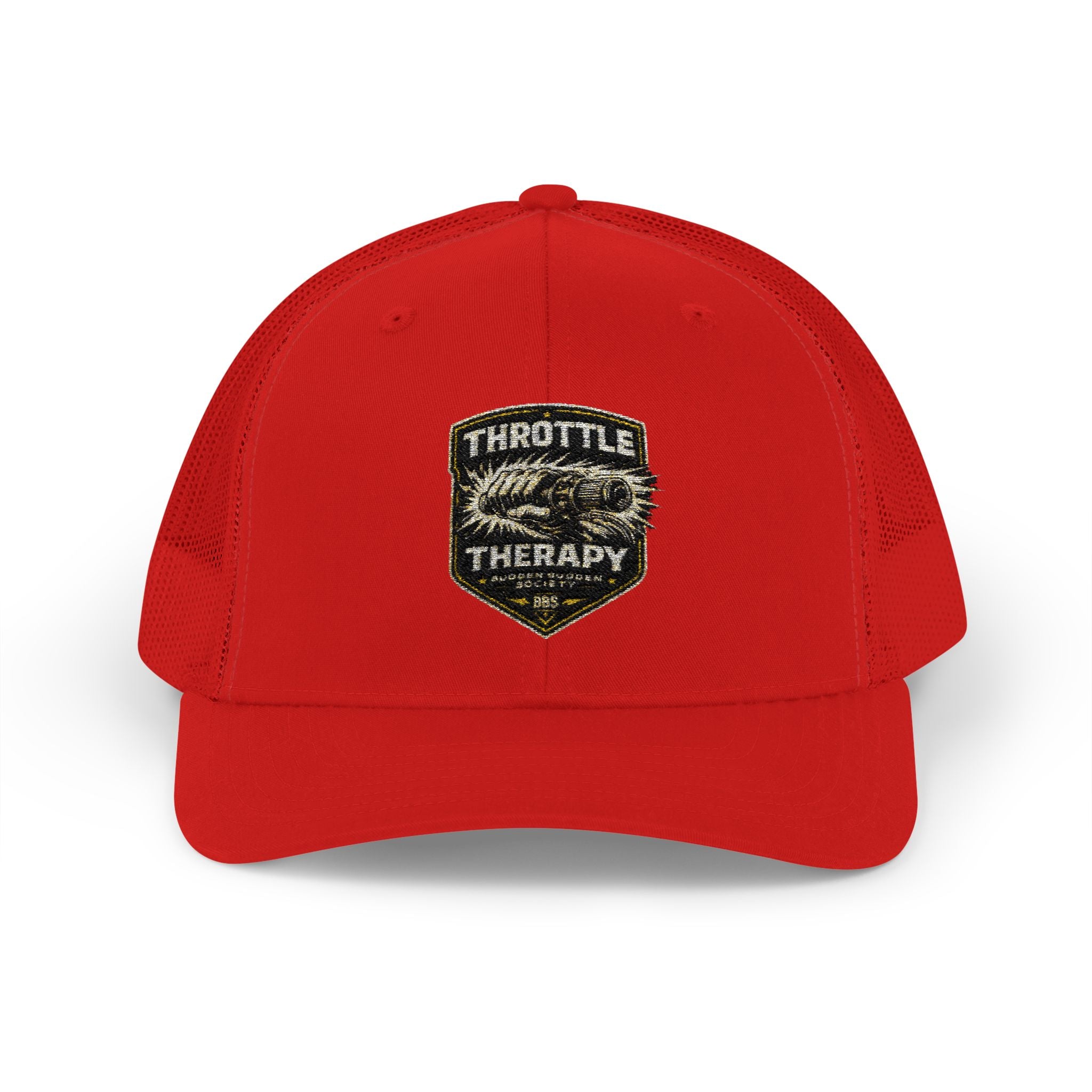 Trucker Cap — Throttle Therapy Embroidered Patch Snapback