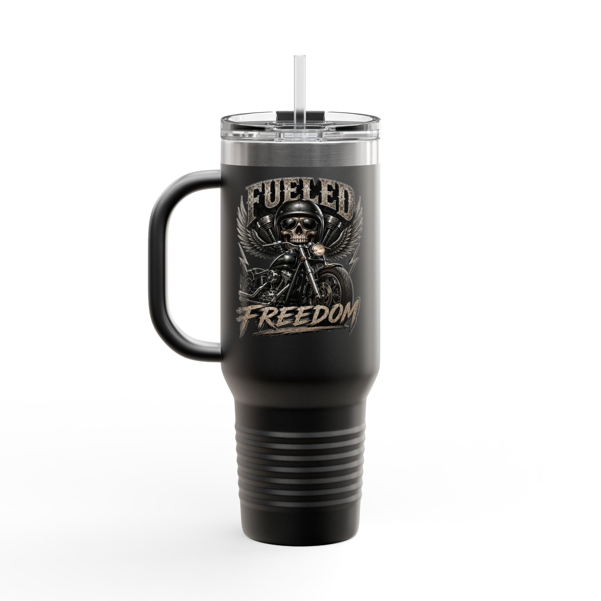 Fueled Freedom 40oz Insulated Travel Mug
